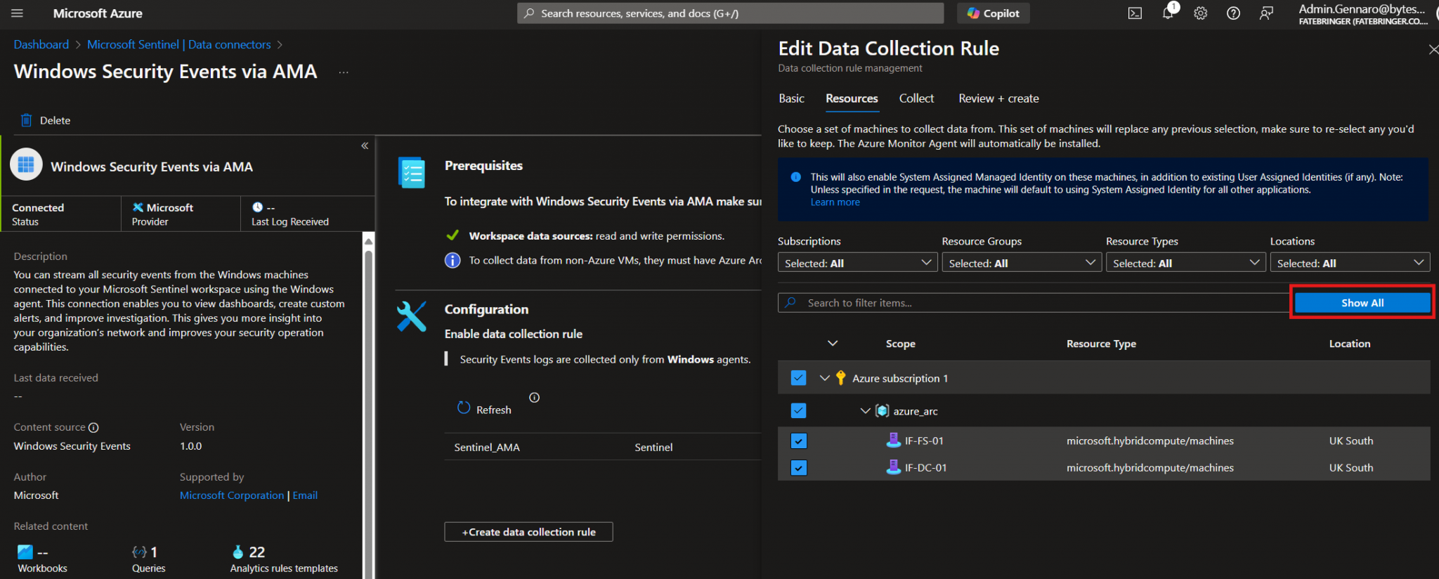 microsoft-sentinel-azure-arc-troubleshooting-windows-event-logs